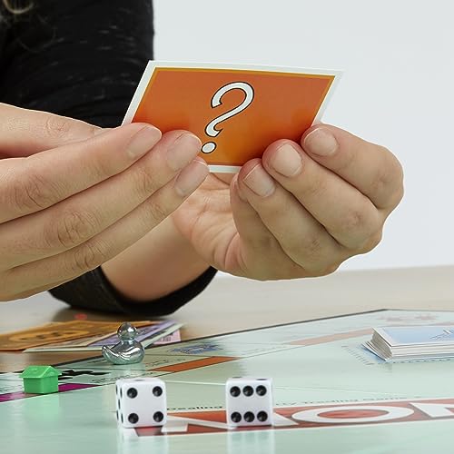 Hasbro Monopoly Game, Family Board Game for 2 to 6 Players, Monopoly Board Game for Kids Ages 8 and Up, Includes Fan Vote Community Chest Cards