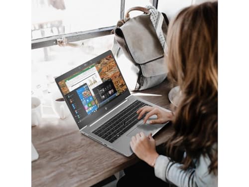 HP EliteBook 840 G6 Business Laptop with Backlit Keyboard, 14in FHD (1920x1080) Notebook, Intel Core i5-8365U up to 4.1GHz, 16GB RAM, 512GB SSD, Win10 Pro, Touchscreen (Renewed)