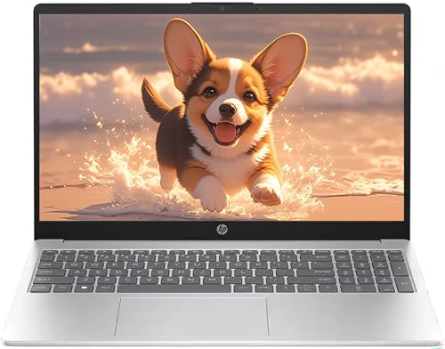 HP 15.6" Touchscreen Laptop 15 INCH HD Student Laptops, 12th Gen Intel 10 Cores Processor (Beat i7-1195G7), 32GB RAM 1TB PCIe SSD, Iris Xe Graphics, Wi-Fi 6E Win11, Silver +BWE Accessories