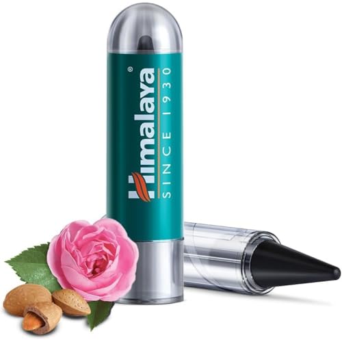 Himalaya Since 1930 Kajal 100% Natural Black Color Is Fortified with Rich Damask Rose and Almond Oil - 2.7g
