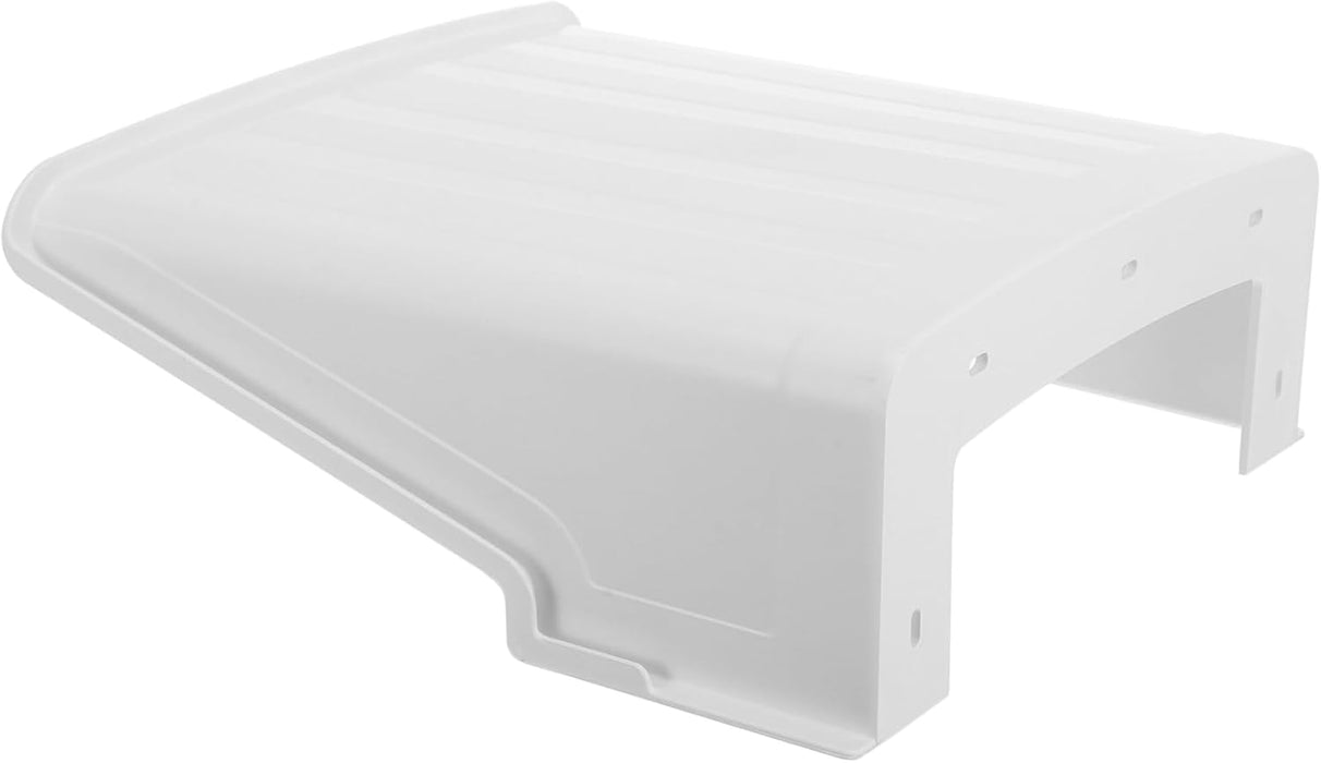 NALACAL Security Camera Weatherproof Cover Shield, Protective Sun Shade Housing for Nest, Ring, Arlo Dome, and Bullet Outdoor Cameras – 27x26.5x9.5CM (White, 1PC)