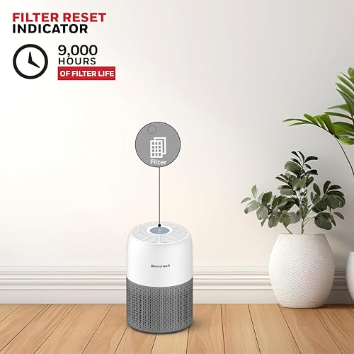 Honeywell Air Purifier for Home & Office, 3-in-1 filter - Pre-Filter, H13 HEPA Filter, Activated Carbon Filter - Air touch V1