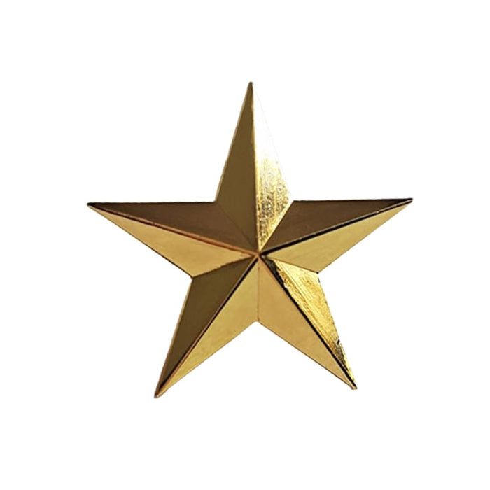 Fashionable Star Brooch Five Pointed Star Badge Costume Decoration Accessory Stylish Women Clothing Embellishment