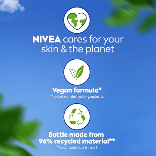 NIVEA Eye Makeup Remover, Double Effect Sensitive Lashes Protection, 125ml