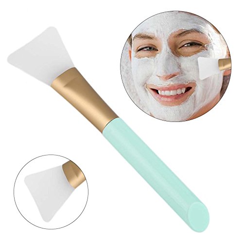 Opiqcey 2 PCS Silicone Face Mask Brush, Mask Beauty Tool Soft Silicone Facial Mud Mask Applicator Brush Hairless Body Lotion And Body Butter Applicator Tools