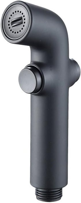 Handheld Bidet Toilet Sprayer Premium Toilet Bidet Handheld Adjustable Sprayer Cloth Diaper Shattaf Stainless Steel Shower Head(Black)