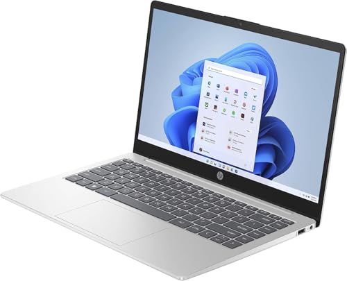 HP 2023 14 inch FHD Laptop, Anti-Glare IPS Display, 13th Gen Intel i7-1355U Processor, 16GB RAM 1TB PCIe SSD, Backlit Keyboard, True Vision HD Webcam, WiFi 6, Bluetooth, Windows 11 Home, Silver
