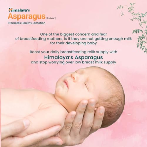 Himalaya Herbals Asparagus (Shatavari), Supports Women'S Health, Promotes Healthy Lactation, Herbal Veggie Capsule