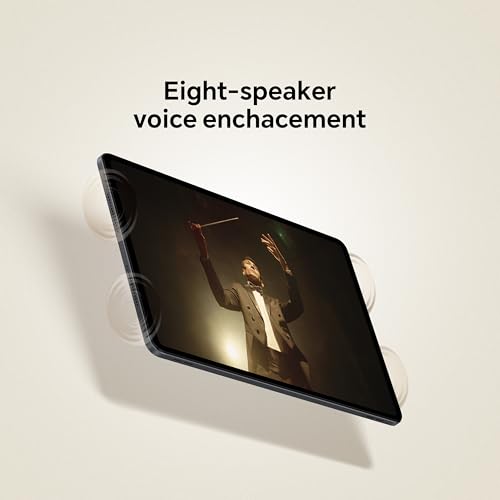 Honor Pad 9, 8GB RAM, 256GB ROM, Wi-Fi Tablet, 12.1 Inch Size, Space Grey Bundle With Honor Smart Bluetooth Keyboard Case - Middle East Version