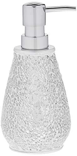 Sweet Home Collection Bathroom Accessories Unique Collections Modern Classic Contemporary Decorative Beautiful Designs Bath Shower Tub Décor, 4 Piece Set, Glamour