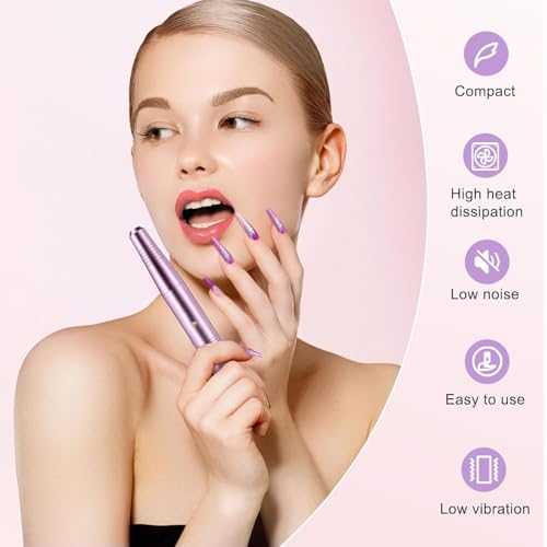 HYRAINBOW Electric Nail Drill File Professional: Portable Machine Kit for Acrylic Gel Dip Powder Nails, Manicure Pedicure Tools, Polishing Set With Bits and Sanding Bands