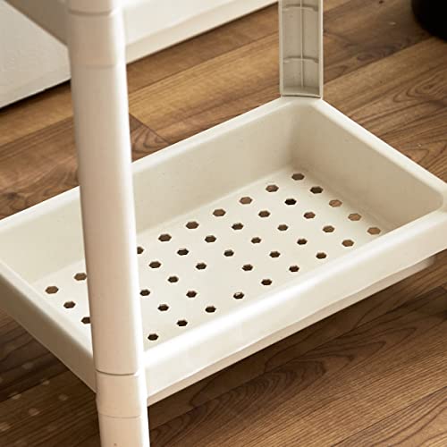 Home Box Allure Bios Rectangle 3-Tier Bathroom Caddie 71 X 36 X 23 Cm Grey