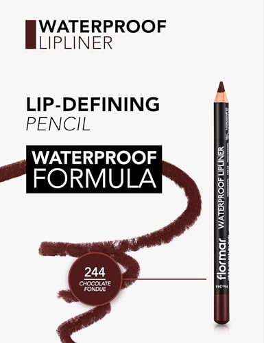 Flormar Waterproof Lipliner Pencil - 244 Chocolate Fondue