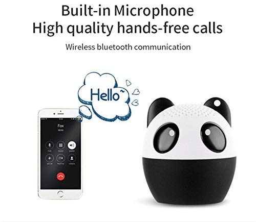 Hellodigi Mini Bluetooth Speaker,Mini Portable Speaker Cartoon Animal Bluetooth Speaker Powerful Rich Room-filling Sound For Smart Phone And Any Bluetooth Enabled Device(Hamster) (Packaging May Vary)