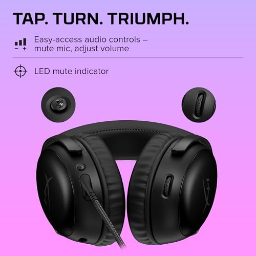 HyperX Cloud III Gaming Headset-Black