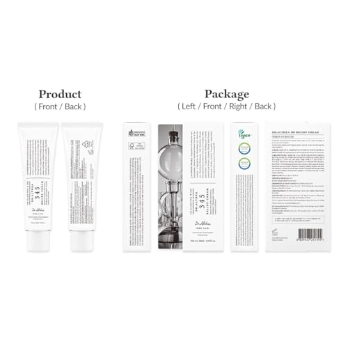 Dr.Althea 345 Relief Cream | Daily Face Moisturizer | Blemish Relief Care | Soothing Recovery & Moisture with Niacinamide, Panthenol | Korean Vegan Skin Care for All Skin Types | 1.7 Fl Oz (Pack of 2)