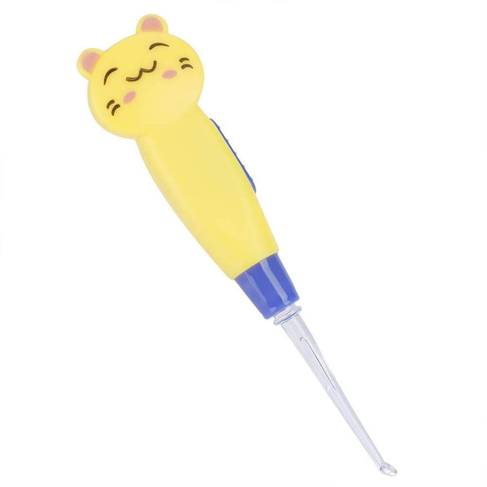 ZZWYF Kids Cartoon Luminous Ear Wax Cleaner Flashlight Ear Pick Plastic Earwax Cleaner with LED lights for Kids