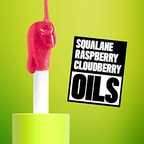 NYX PROFESSIONAL MAKEUP Fat Oil Lip Drip, Moisturizing, Shiny, Vegan Tinted Lip Gloss, Non-Sticky Finish, 12H Hydration, Squalane, Raspberry and Cloudberry Oils - Newsfeed (Rose Nude)