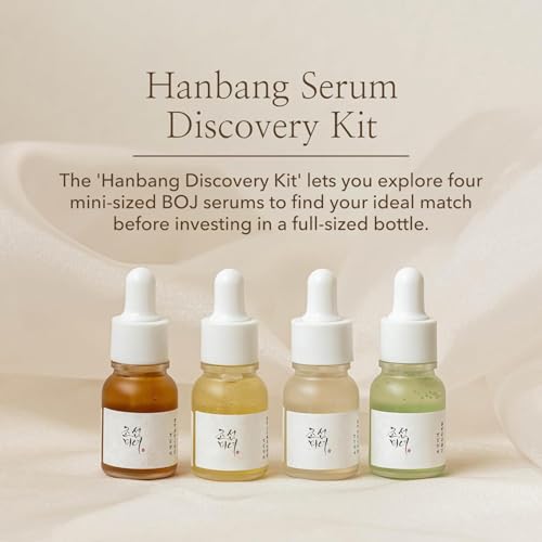 Beauty of Joseon Hanbang Serum Discovery Kit Gift Set Korean skincare for men and women, 10ml each, 4 serums Kit