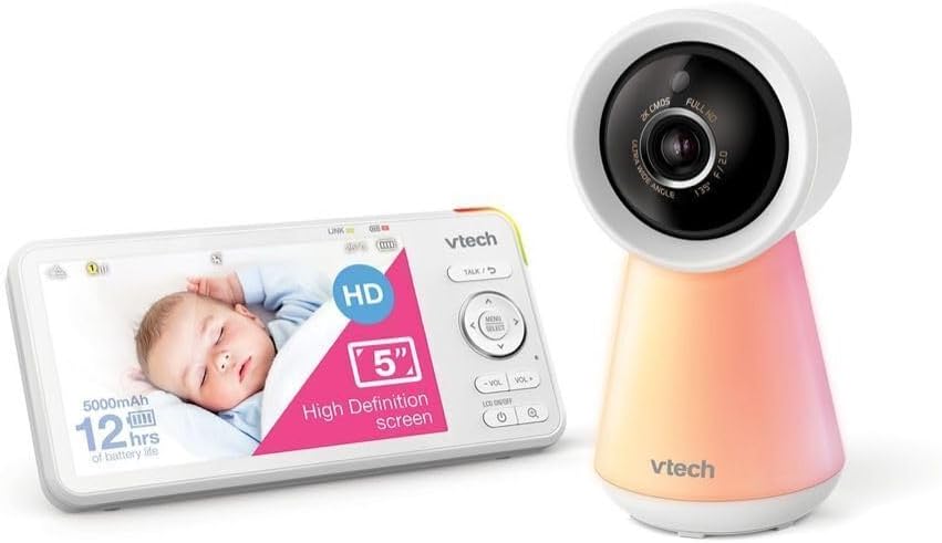 VTech RM5756HD 5" Smart WiFi 1080p Monitor with Remote Access