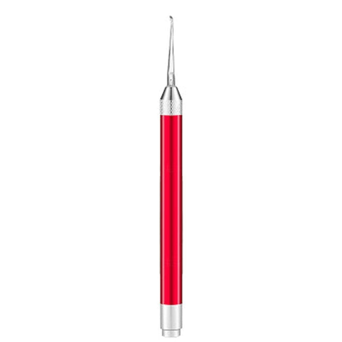 Baby Ear Wax Cleaner Flashlight Earpick Ear Wax Remover Led Ear Curette Spoon Ear Care Tool Red