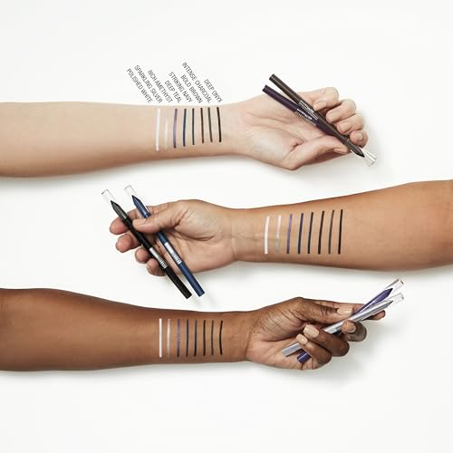 Maybelline New York Waterproof Eyeliner, Long-lasting, Intense Colour, No Smudging and No Fading, Tattoo Gel Liner, 900 Deep Onyx