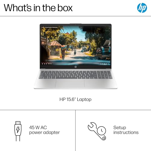 HP 15.6" Touchscreen | 12th Gen Intel i5-1235U (Beats i7-8700) | 32GB RAM | 1TB SSD | Iris Xe Graphics | Win 11 Pro | Fast Charge | Silver | W/Mouse
