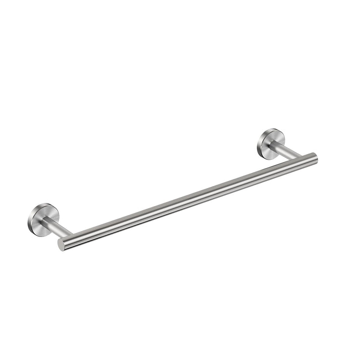 Joyzzz Towel Bar, 40cm Stainless Steel Towel Bar, Brushed Nickel Hand Towel Holder, Waterproof Rustproof Wall Mounted Towel Bar, Modern Design Towel Racks Suitable for Bathroom, Kitchen, RV (Silver)