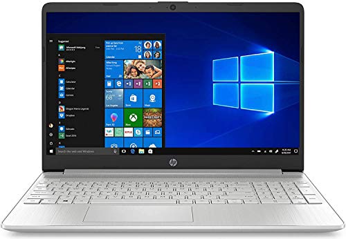 HP Newest 15.6" HD Laptop, 11th Gen Intel Quad-Core i3-1125G4(Up to 3.7GHz, Beat i5-10210U), 12GB RAM, 256GB PCIe SSD, Webcam, Bluetooth, Wi-Fi, HDMI, USB-C, Win 11, Silver (Upgraded)