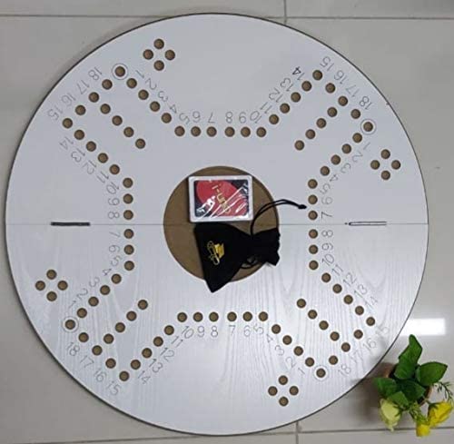 jackaroo board Foldable game, Familly Fun, Indoor Outdoor, white colour, one side 4 player one side 6 player, لعبة جاكرو قابلة للطى 4 لاعبين على وجه والوجه الاخر 6 لاعبين تاتى مع الاحجار واوراق