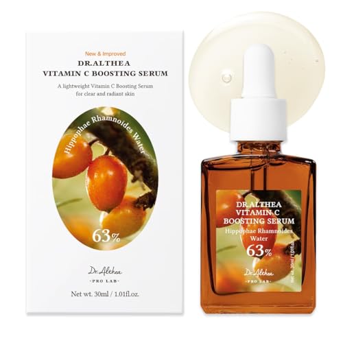 Dr.Althea Vitamin C Boosting Serum | Daily Vitamin Serum with TRANEXAMIC ACID for All Skin Types | Helps Remove Dark Spots & Uneven Skin Tone | Korean Vegan Skincare (Vitamin C Boosting RENEWED)