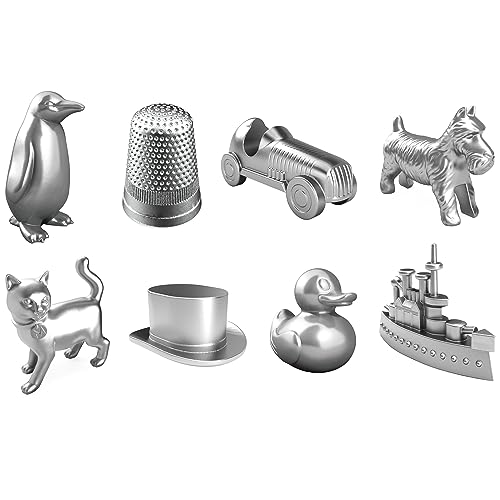 Hasbro Monopoly Game, Family Board Game for 2 to 6 Players, Monopoly Board Game for Kids Ages 8 and Up, Includes Fan Vote Community Chest Cards