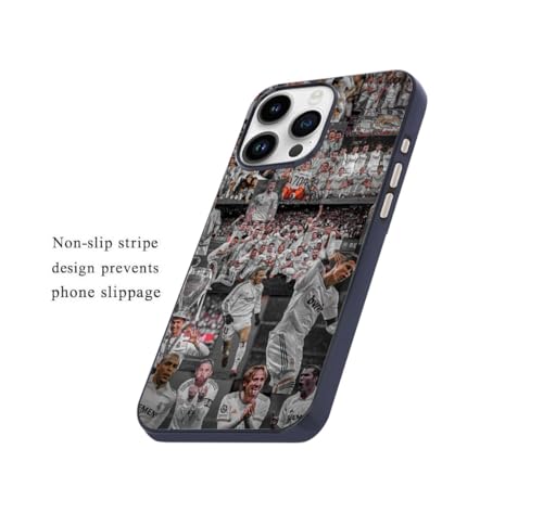 Silk Route Style 1 Real Madrid Players Design Mobile Back Cover for Apple iPhone 16 Pro, Multicolor
