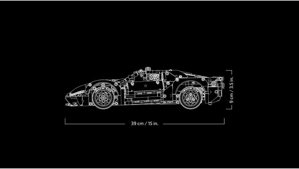 Technic 2022 Ford GT 42154 Building Kit for Adults (1,466 Pieces) – image 8