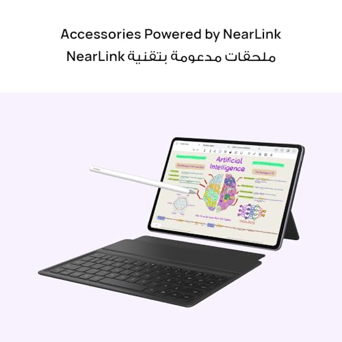 HUAWEI MatePad 11.5"S Papermatte Tablet, 120Hz Eye-soothing HUAWEI FullView Display, All-metal Unibody Sleek Design, 8GB�, Wifi, Grey