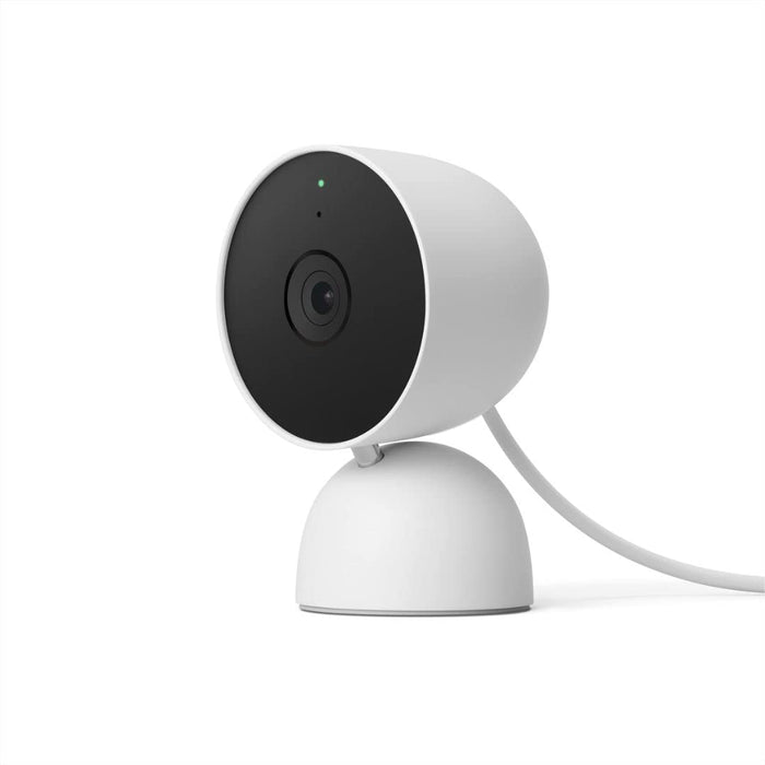 Google Nest Cam 2nd Generation Indoor Wired GA01998-US Snow