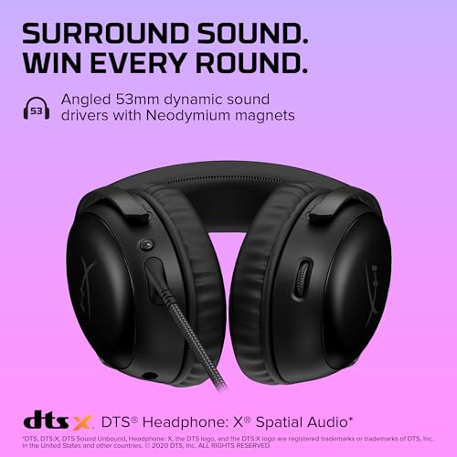 HyperX Cloud III Gaming Headset-Black