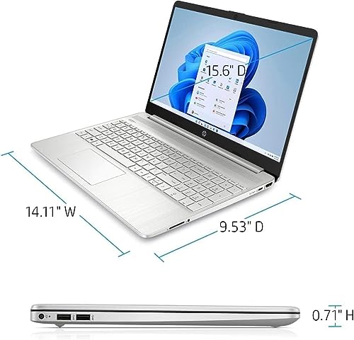 HP Flagship Touchscreen Laptop 15.6" HD Display, Intel Core i5-1155G7(Beat i7-1065G7), 16 GB RAM - 1 TB PCie SSD, Intel Iris Xe Graphics, Numeric Pad, Bluetooth 5, Windows 11 Home, Silver