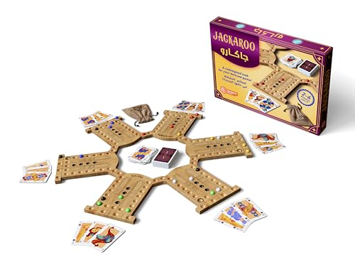 Jackaroo 2-6 Players Boardgame Space (English/Arabic)