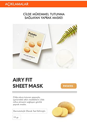 Missha Airy Fit Sheet Mask, Potato