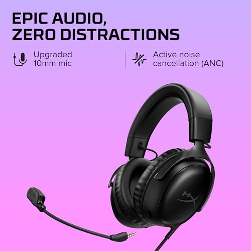 HyperX Cloud III Gaming Headset-Black