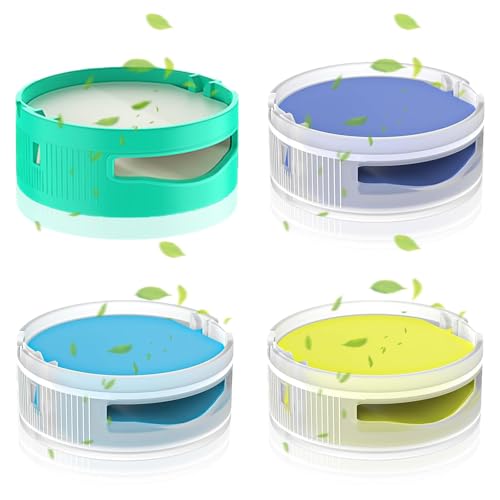 KASTWAVE 4PCS Odour Neutralizer Cartridge, Compatible with Shark Hz3000ukt, Az913uk, Az913ukt,Nz860uk, Nz860ukt, Iz400uk, Iz400ukt, Iz420uktVacuum, Professional Deodorization, Fresh-Smelling Home