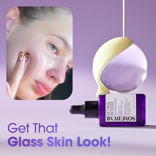 Some By Mi Retinol Intense Reactivating Face Serum | 30ml | Mild 0.1% Retinol Serum For Anti-Aging And Glass Skin | Improvement Of Post Acne Marks, Skin Texture & Elasticity