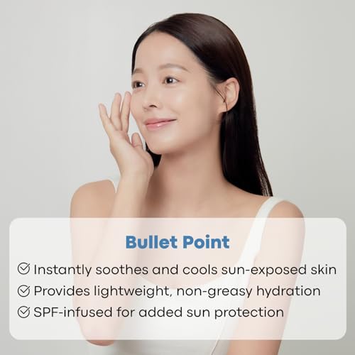 TONYMOLY Mild Blue Agave Soothing Sun Gel 50ml Comfortable and Hydrating Sun Care for Sensitive Skin