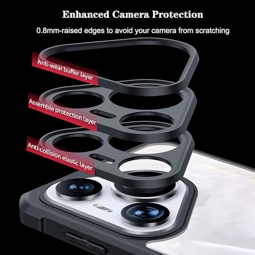 For Huawei Pura 70 Case, Camera Lens Protection Cover, TPU Shockproof Airbags Bumper Mobile Phone Back Cover, Anti-Yellowing Slim Fit Protective Casing