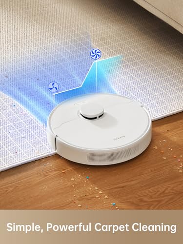 Dreame D10 Plus Gen 2 Robot Vacuum Cleaner with Self Empty, 6000 Pa Suction Power, Dust collection up to 90 days, LiDAR Navigation, for Carpets and Pet Hair, 285-Minute Long Run time, 2 Years Warranty