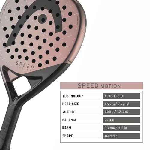 HEAD Speed Padel Racket Paddle Series (Pro, Pro X, Motion, Elite)