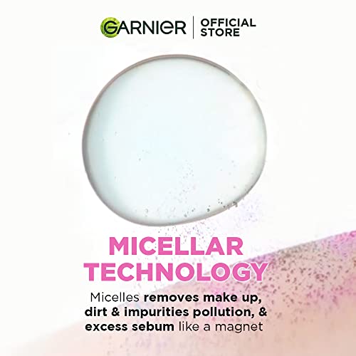 Garnier Skin Active Micellar Cleansing Water Classic Makeup Remover, 400ml + In Oil 100 ml