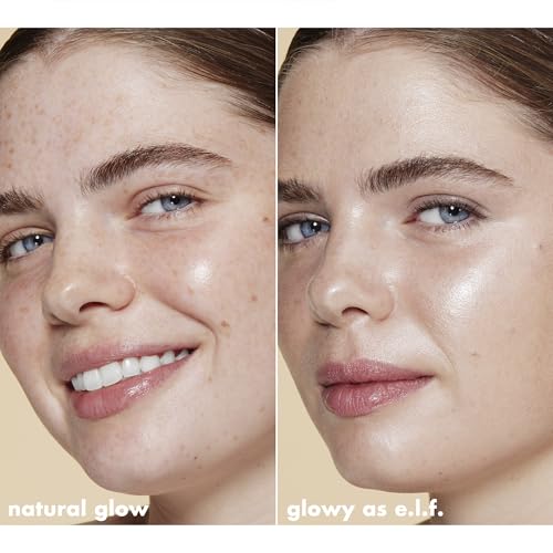 e.l.f. Halo Glow Liquid Filter, Complexion Booster For A Glowing, Soft Focus Look, Infused With Hyaluronic Acid, Vegan & Cruelty-Free, 0.5 Fair