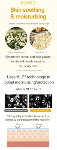 Atoplam Easy-Wash Sun Lotion SPF32 PA+++ 60ml 2.0 fl oz, Non-Sticky Moisturizing Sun Lotion Easy To Wash Off, MLE Korean Mineral Sunscreen